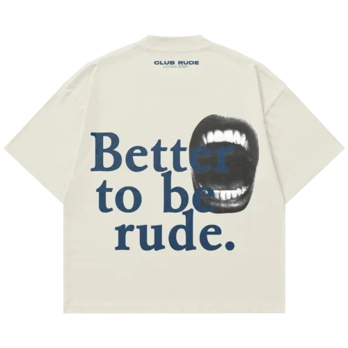 T-SHIRT RUDE CREAM