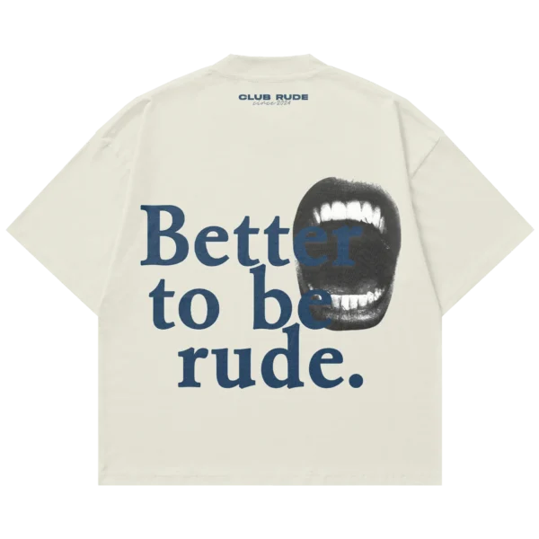 T-SHIRT RUDE CREAM