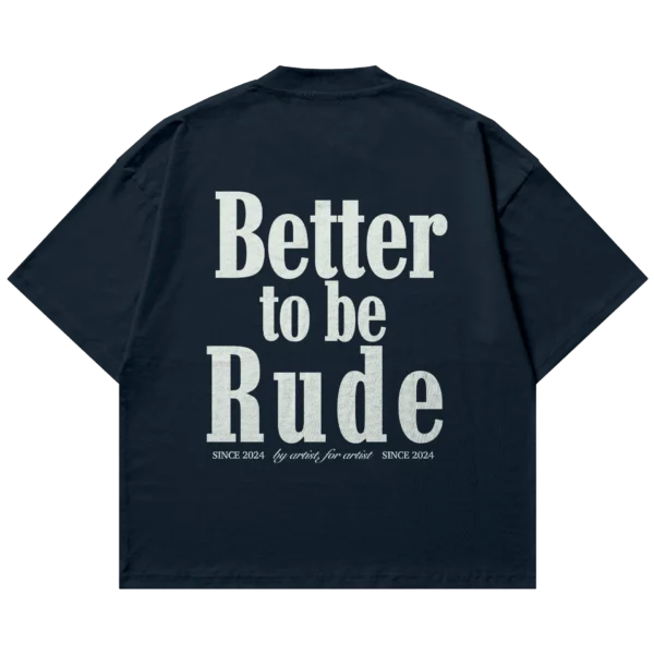 T-SHIRT RUDE BLUE
