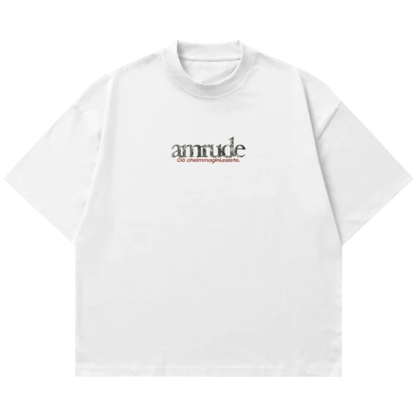 blanaca anverso_hombre T-Shirt Rude